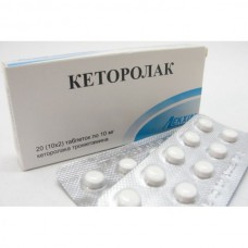 Ketorolac 10mg 20 tablets